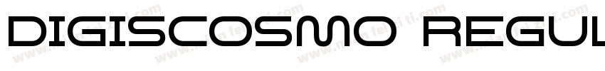 DigisCosmo Regular字体转换